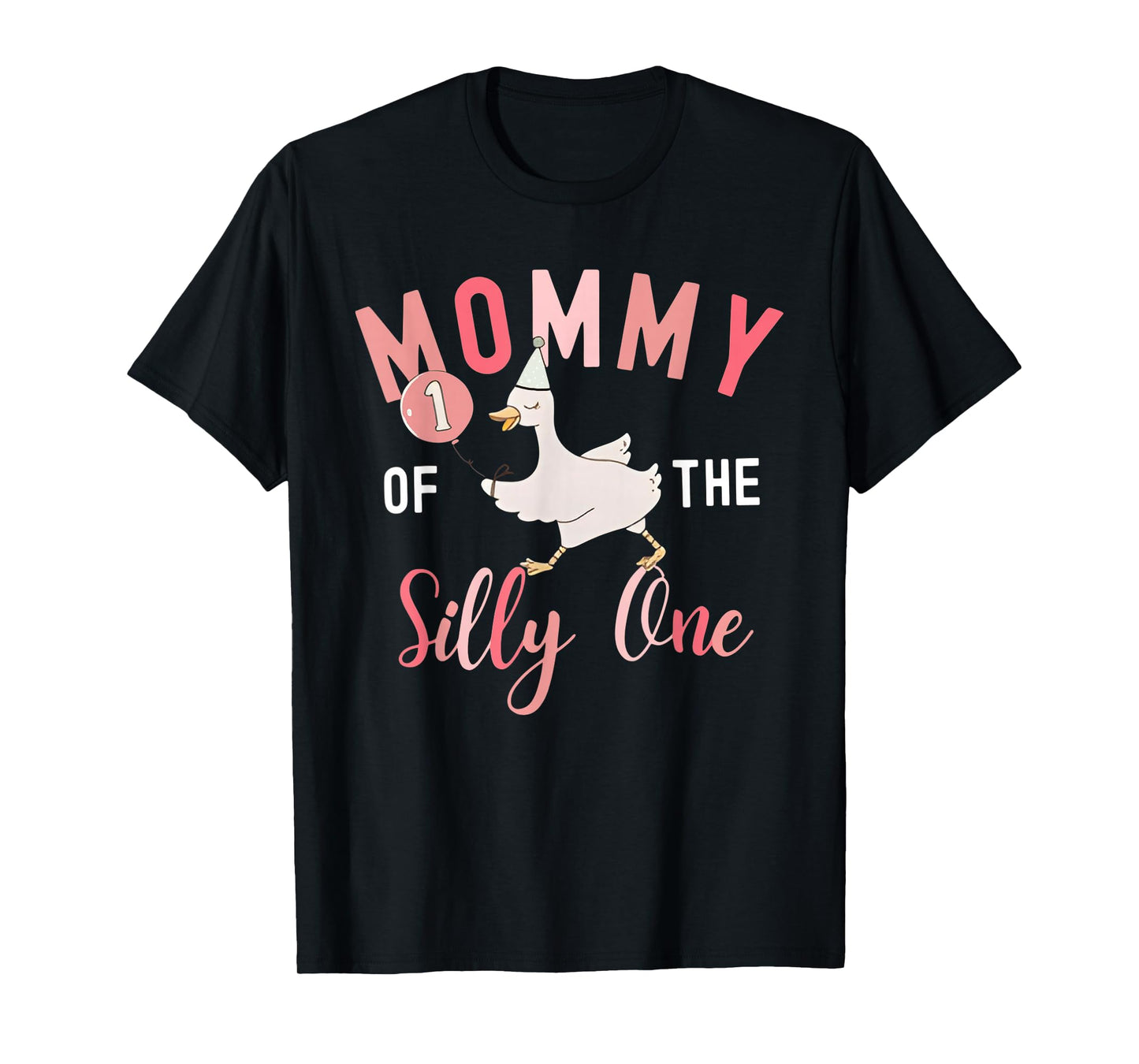 Silly Mama Silly Goose Mom Birthday Family Matching Party T-Shirt