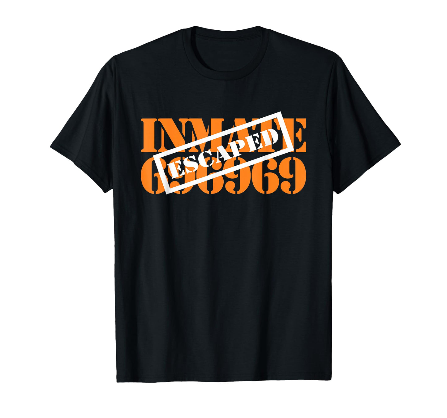 Orange State Prison Inmate County Jail Halloween Costume T-Shirt