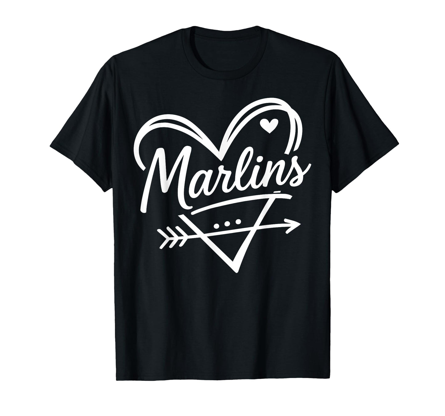 Vintage Marlins Name Graphic Gift for Men Women Kids T-Shirt