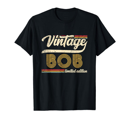 Classic Personalized Vintage Bob Limited edition Men T-Shirt