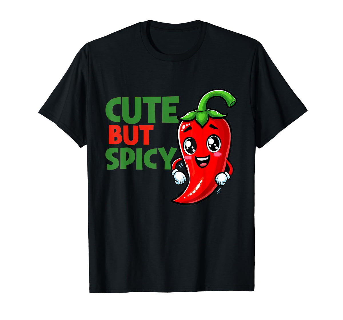 Funny Cute But Spicy Cute Chili Baby Girl Boy T-Shirt