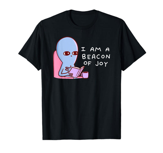 Threadless Nathan W. Pyle A Beacon Of Joy Graphic T-Shirt
