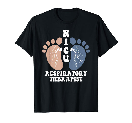 Nicu Respiratory Therapist RrT Care Credential Lung Squad T-Shirt