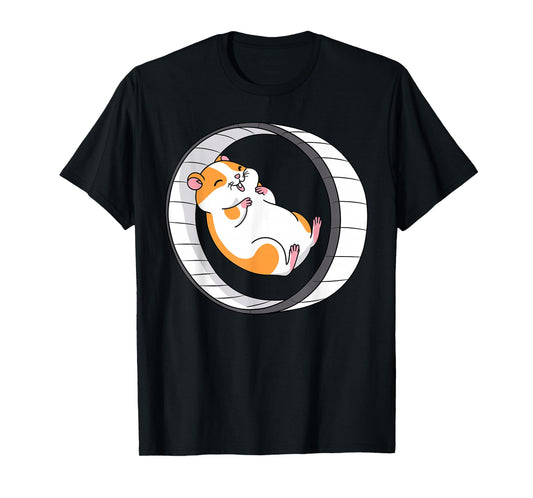 Cute Hamster Art for Men Women Kids Syrian Hamster Lover T-Shirt