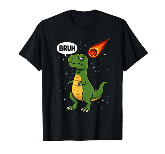 Cool Bruh Dinosaur T-Rex Men Women Kids Teens Funny T-Shirt