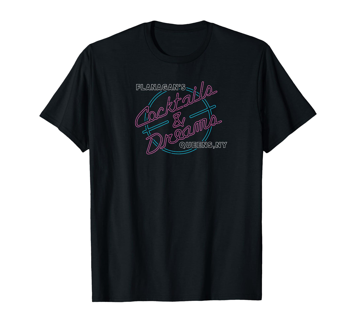 "Cocktails & Dreams" Classic 1980s Funny Mens Womens Graphic T-Shirt