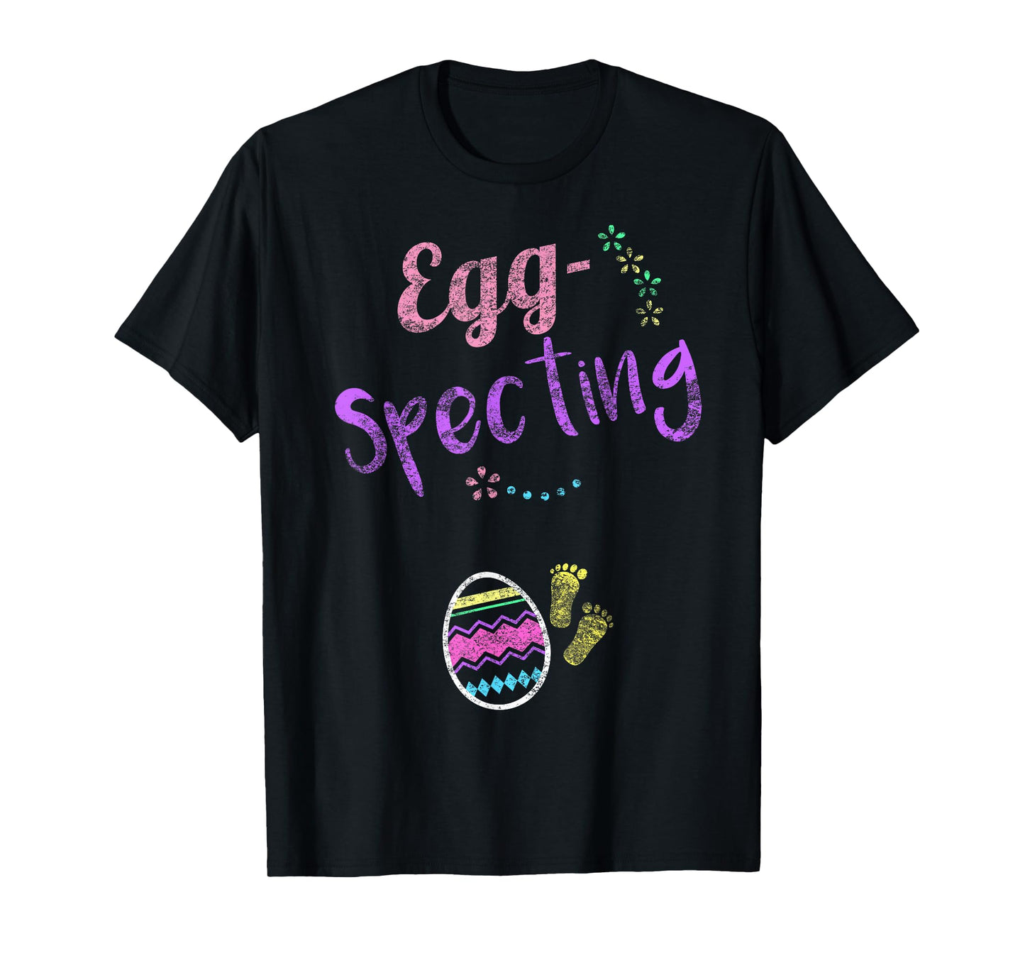 Cute Eggspecting Shirt Easter Pregnancy Announcement Shirt T-Shirt