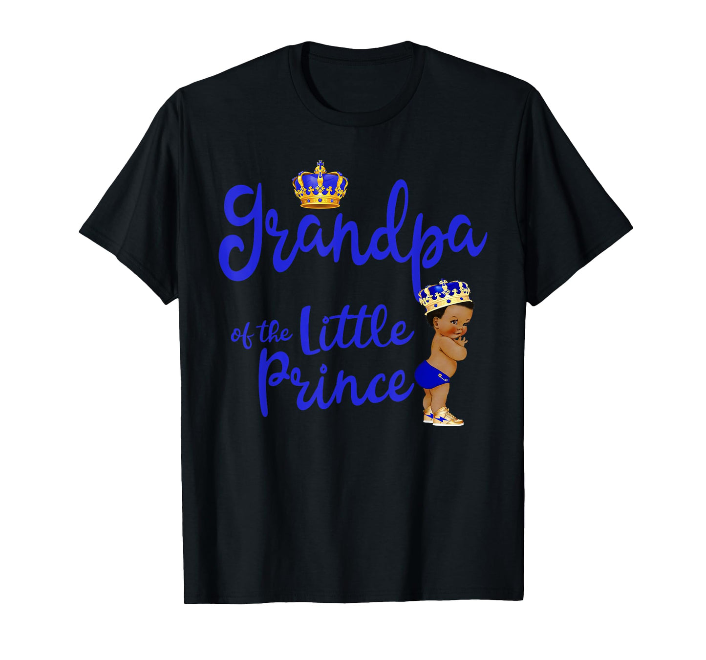 Grandpa Of The Birthday Prince Boy Bday Party Idea For Him T-Shirt
