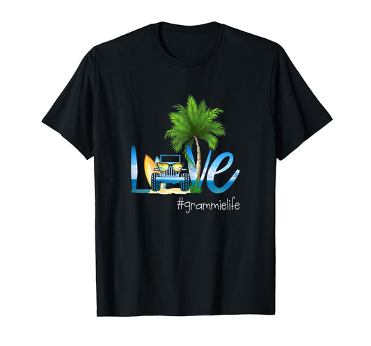 Love Grammie Life-Vacation- Beach and Truck tee Women T-Shirt