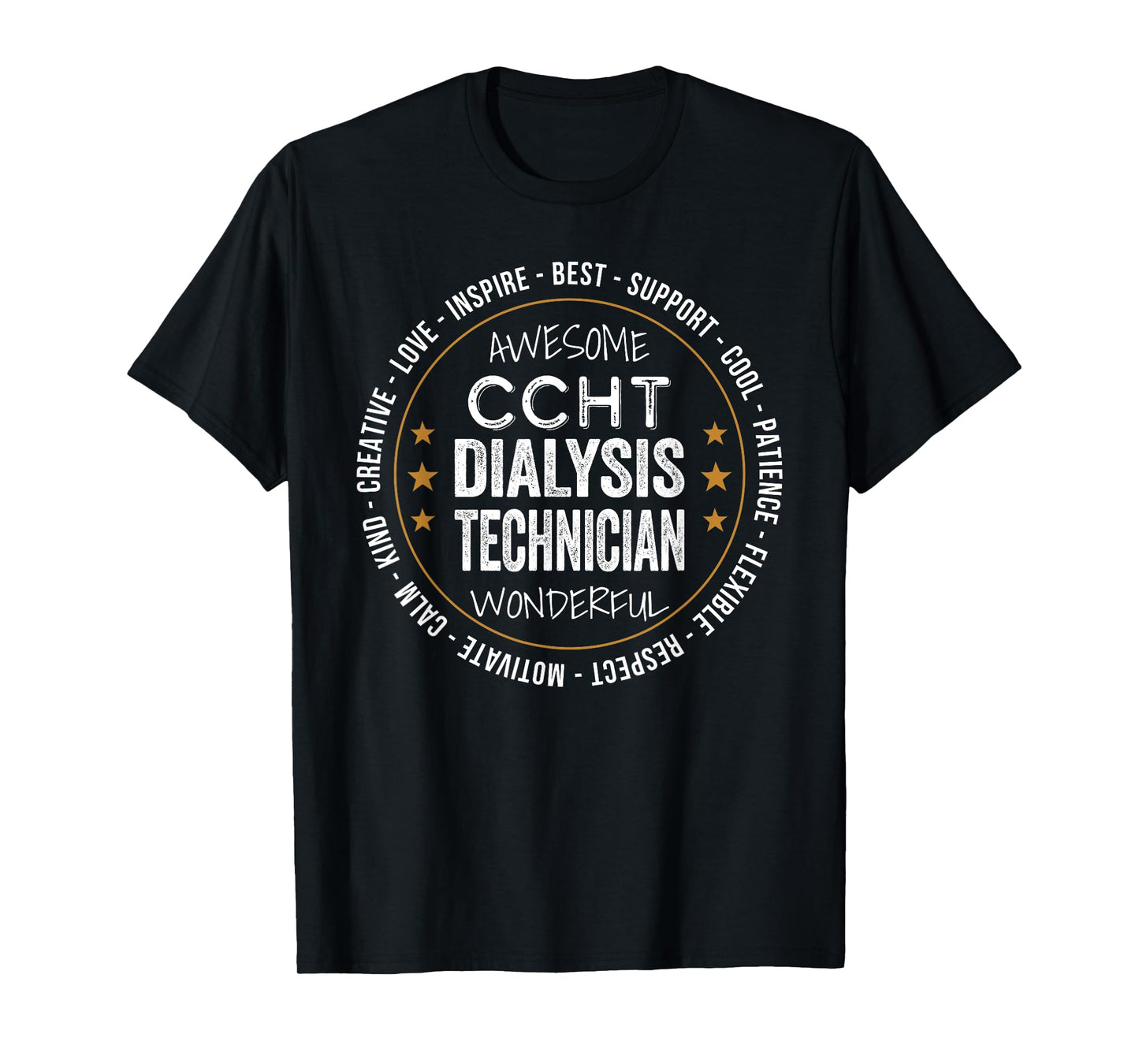 Ccht Dialysis Technician Gifts Appreciation Funny T-Shirt