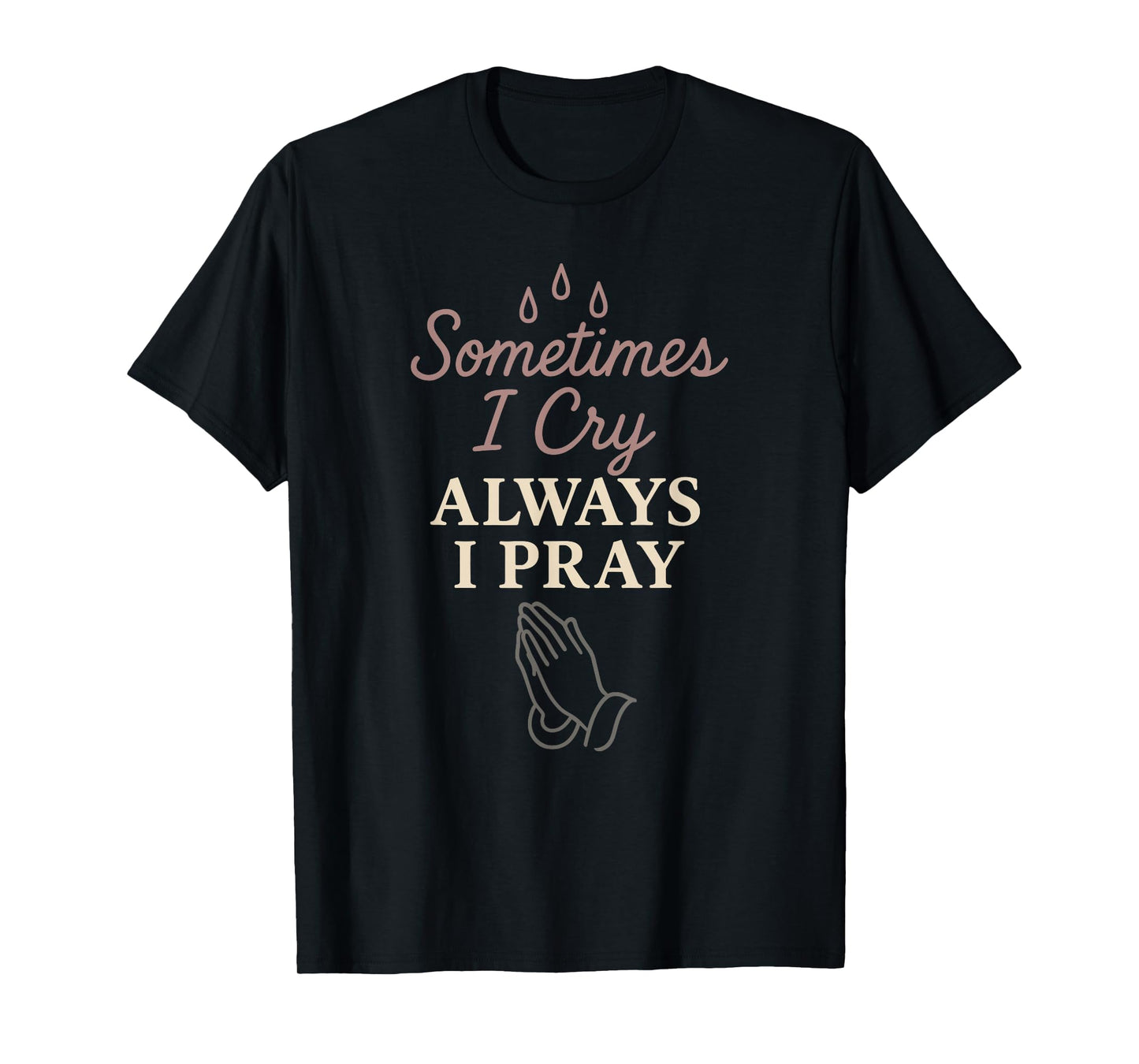 Christian Wife Anxiety Faith Mental Health Grace Jesus T-Shirt