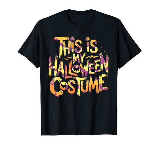 This Is My Halloween Costume Shirt Funny Last Minute Costume T-Shirt