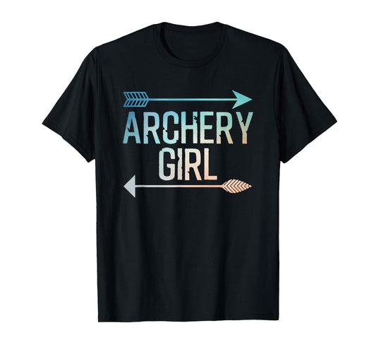 Cool Archery Art For Girls Women Crossbow Bow Hunting Archer T-Shirt