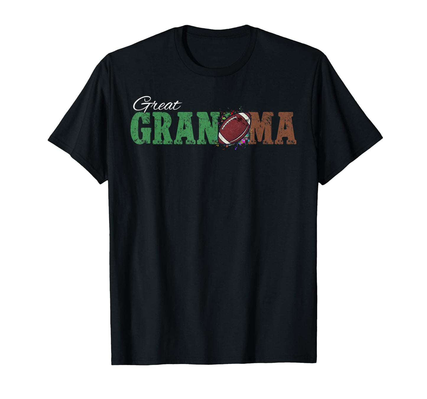 Football Grandma 1st Birthday T-Shirt