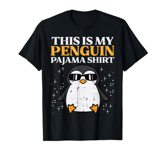 This Is My Penguin Pajama Shirt Girls Boys Kids Women Men T-Shirt