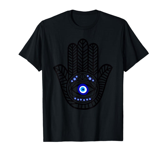 Nazar turkish eye evil eye protection hand of hamsa T-Shirt