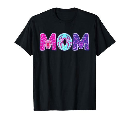 Women Mom Spider Mom Mother's Day Family Birthday T-Shirt