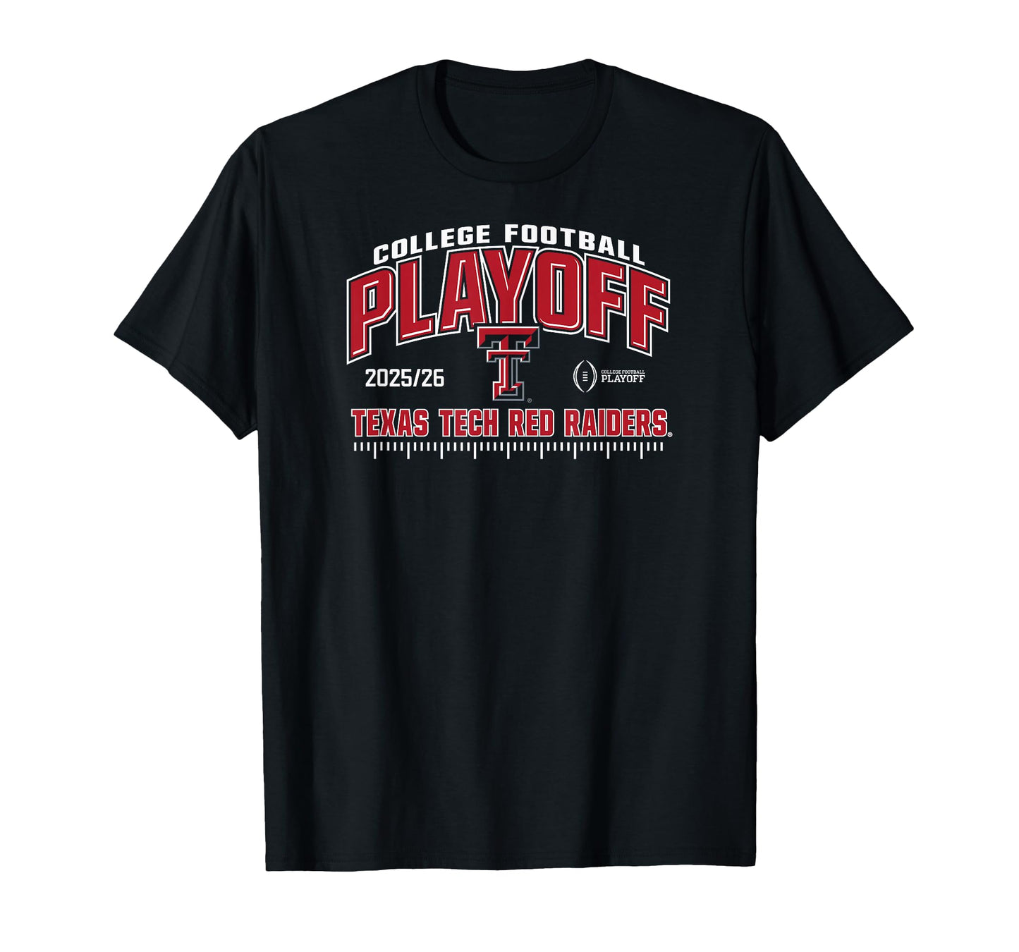 Texas Tech Red Raiders College Football Playoff CFP 2025-26 T-Shirt