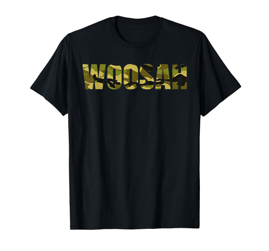 Woosah T-Shirt Calm Yoga Exhale Shirt