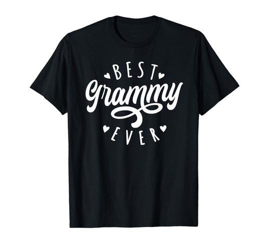 Best Grammy Ever Modern Calligraphy Font Mother's Day Grammy T-Shirt
