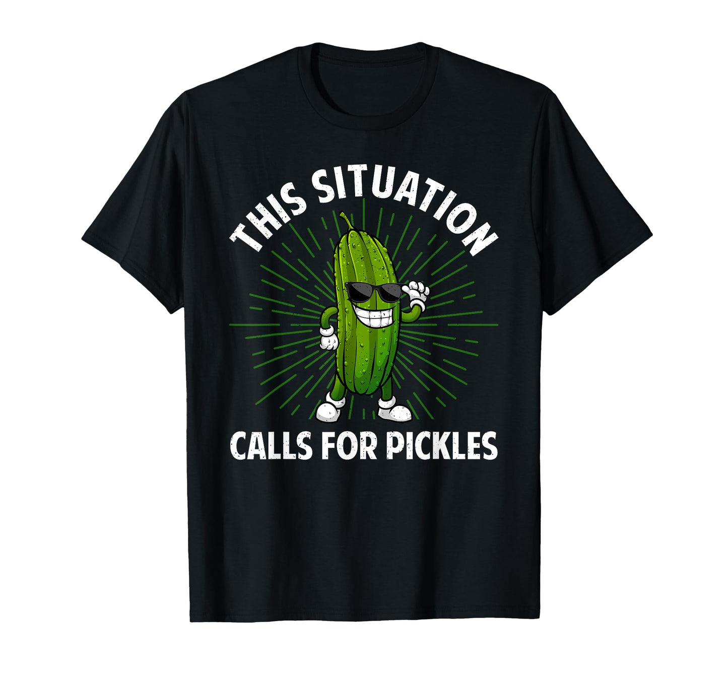 Pickle Design For Men Women Kids Cucumber Dill Pickle Lover T-Shirt