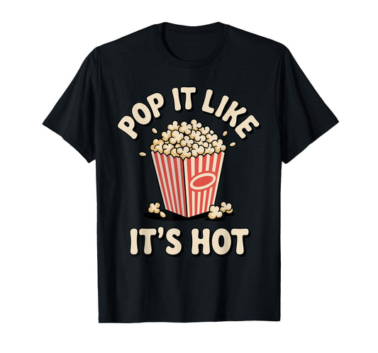 Funny Popcorn Costume for Men Women Popcorn Lover Pop Corn T-Shirt