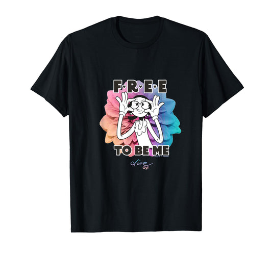 Olive Oyl's Express Yourself Collection "Free To Be Me" T-Shirt