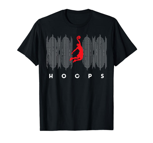 Basketball Dunk Logo Hoops Baller Player Men Boys Kids Youth T-Shirt