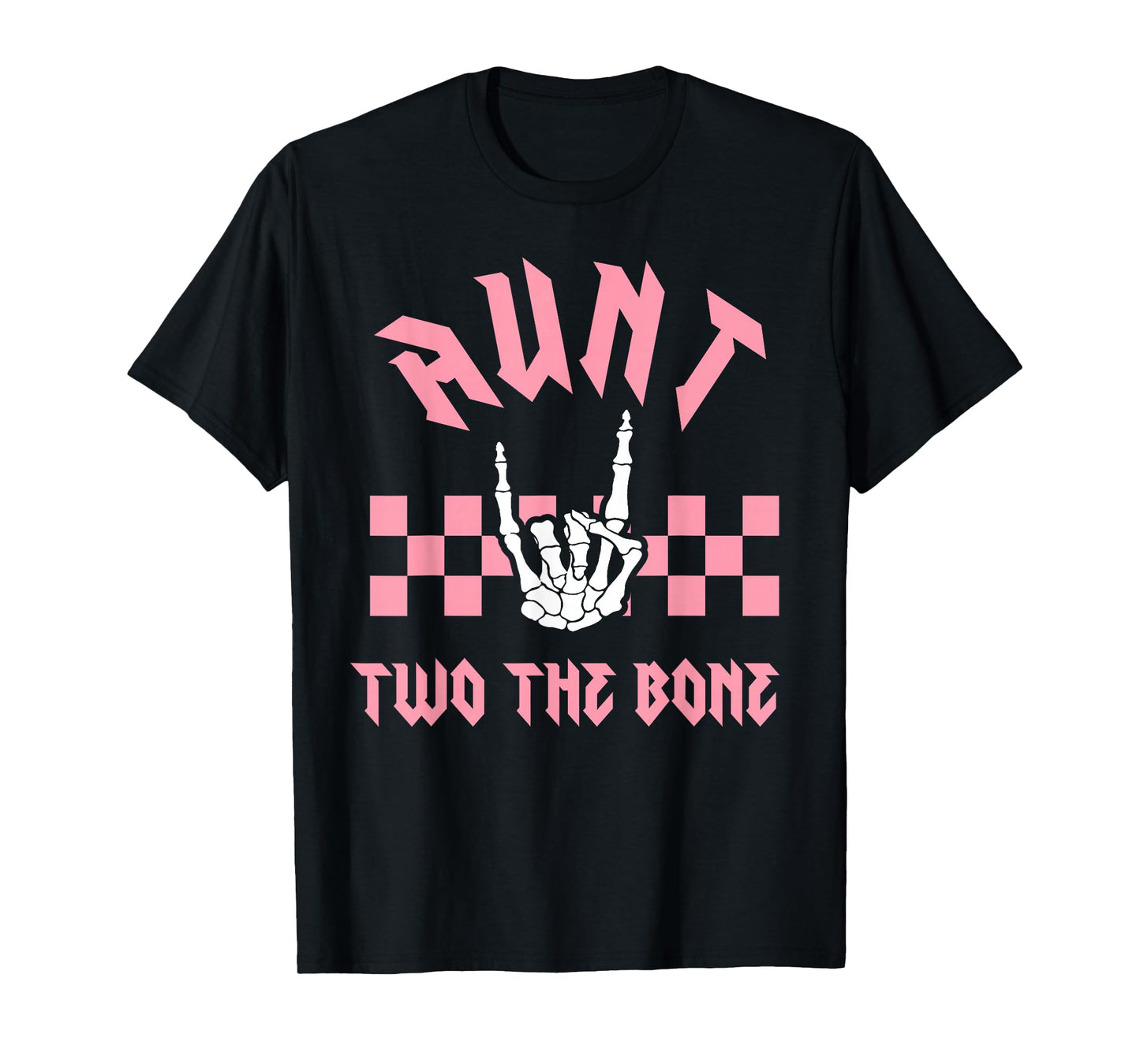 Aunt Bad Two the Bone Birthday 2 Years Old Birthday T-Shirt