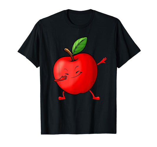Apple Design For Boys Kids Toddler Fruit Apple Picking Apple T-Shirt