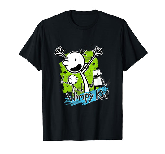 Diary of a Wimpy Kid Greg Stars Doodle T-Shirt