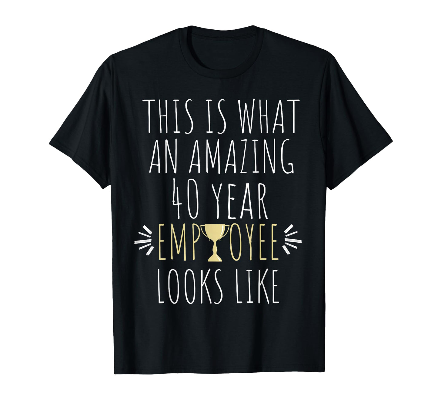 40th Work Anniversary Employee Appreciation Fortieth Year T-Shirt