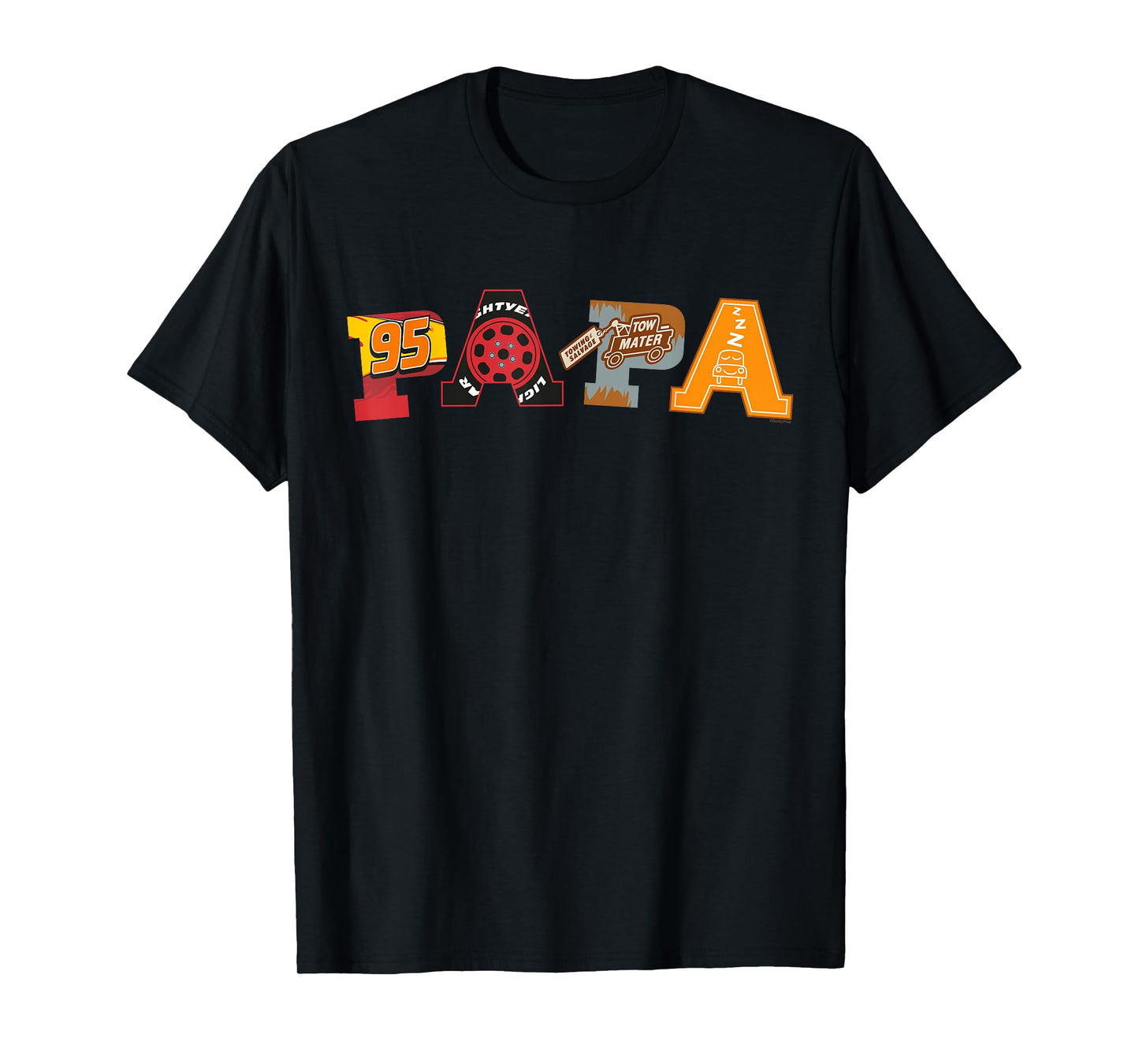Disney and Pixar's Cars Papa Father's Day Birthday Gift T-Shirt