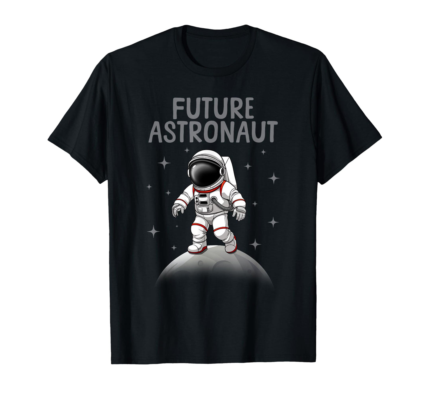 Cool Astronaut Art for Boys Kids Toddler Outer Space Galaxy T-Shirt