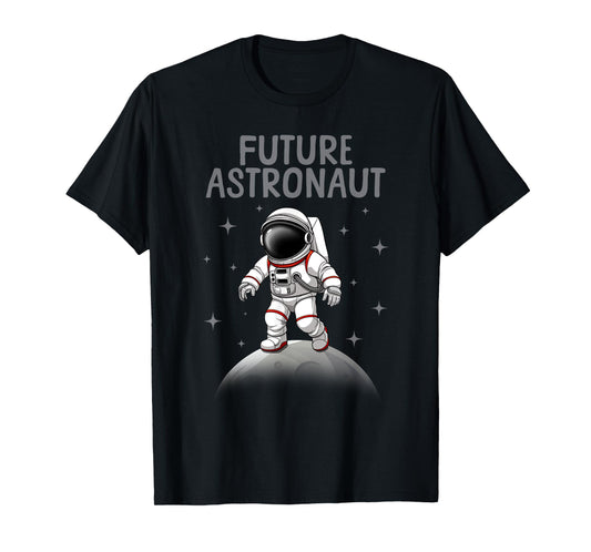 Cool Astronaut Art for Boys Kids Toddler Outer Space Galaxy T-Shirt