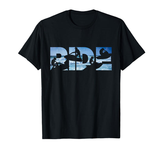 Jet Ski Ride On Shirt Funny Jet Ski Racing Rider Water Skier T-Shirt