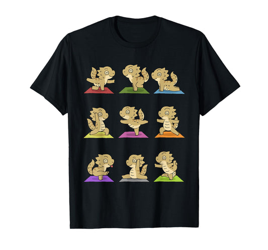 Bearded Dragon Yoga T-Shirt