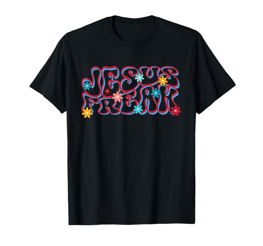 Vintage 70's Retro Jesus Freak Christian Bible Verse T-Shirt