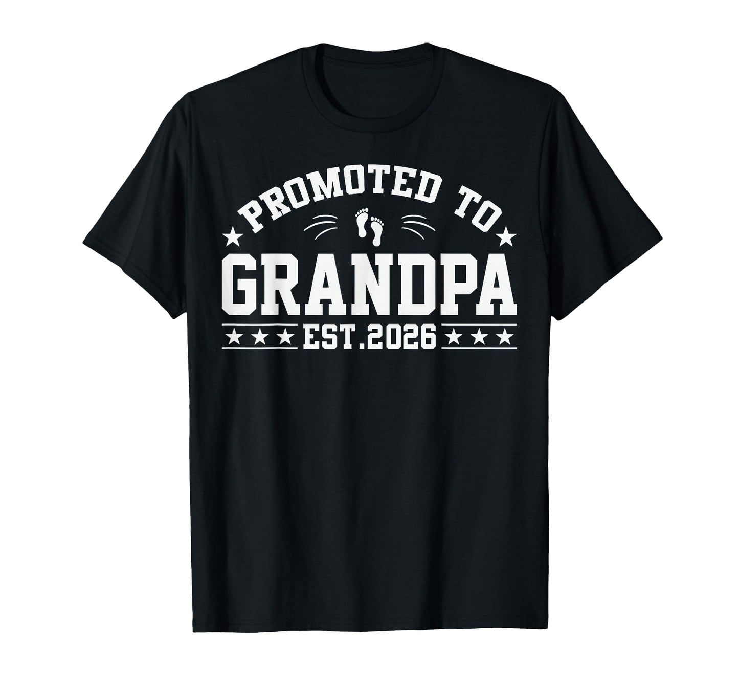 Promoted to Grandpa Est. 2026 Grandparents Grandpa 2026 T-Shirt