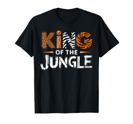 King of the Jungle Safari Zoo T-Shirt
