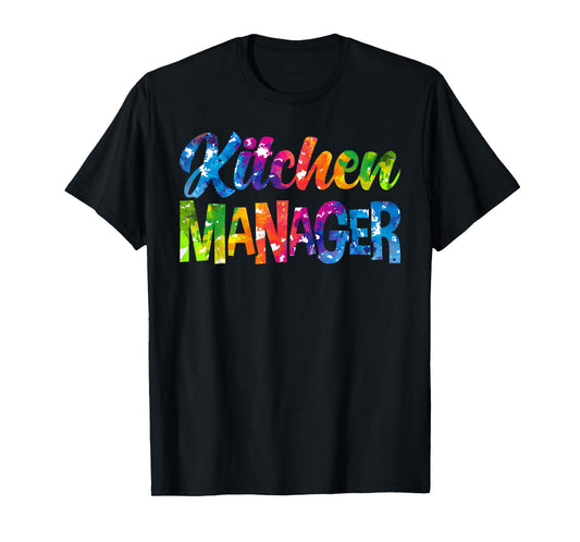 School Cafeteria Lunch Lady Kitchen Manager T-Shirt