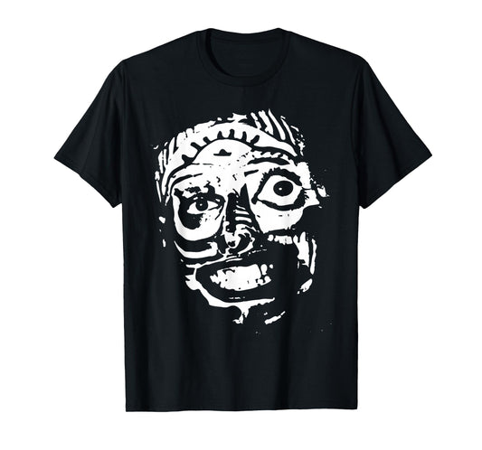 Vintage Meditation Retro Will Wood Basic Selffish Funny T-Shirt
