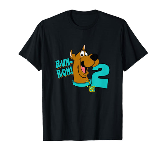 Scooby-Doo 2nd Birthday Ruh-Roh! I'm 2! T-Shirt