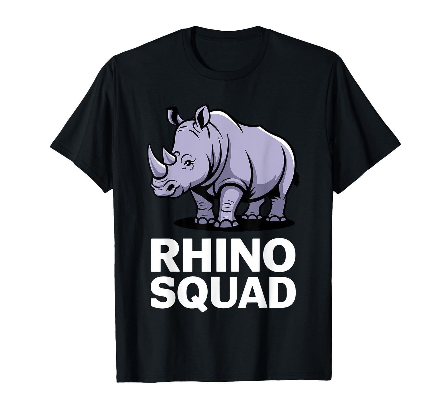 Funny Rhino Art For Men Women Kids Toddler Rhino Lover T-Shirt