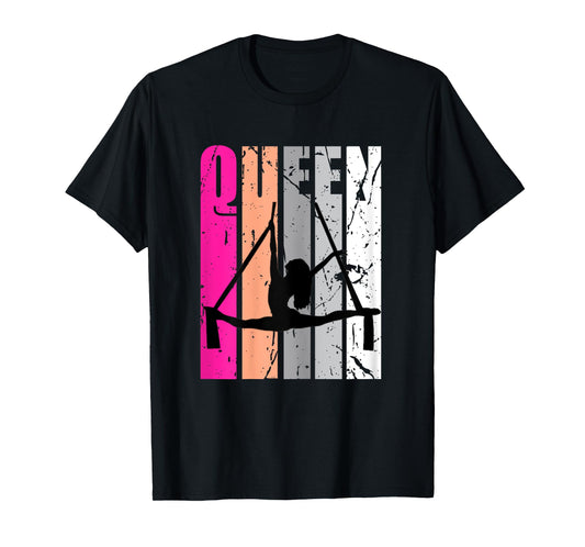 Kid Aerialist Queen Birthday Pretty Training Train Girl Fan T-Shirt
