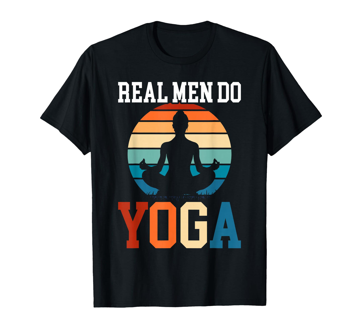 Funny Yoga Design for Men Boys Yoga Pose Meditation Lovers T-Shirt