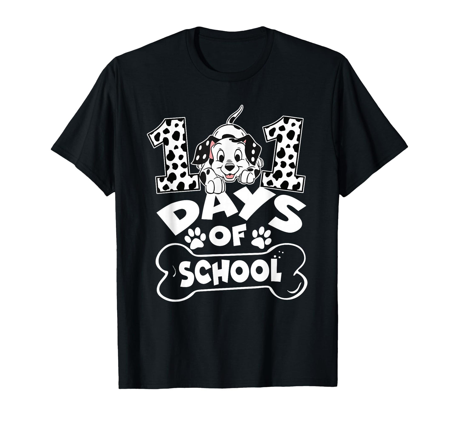 Happy 101 Days School Cute Dog 100 Days Smarter Student Kids T-Shirt