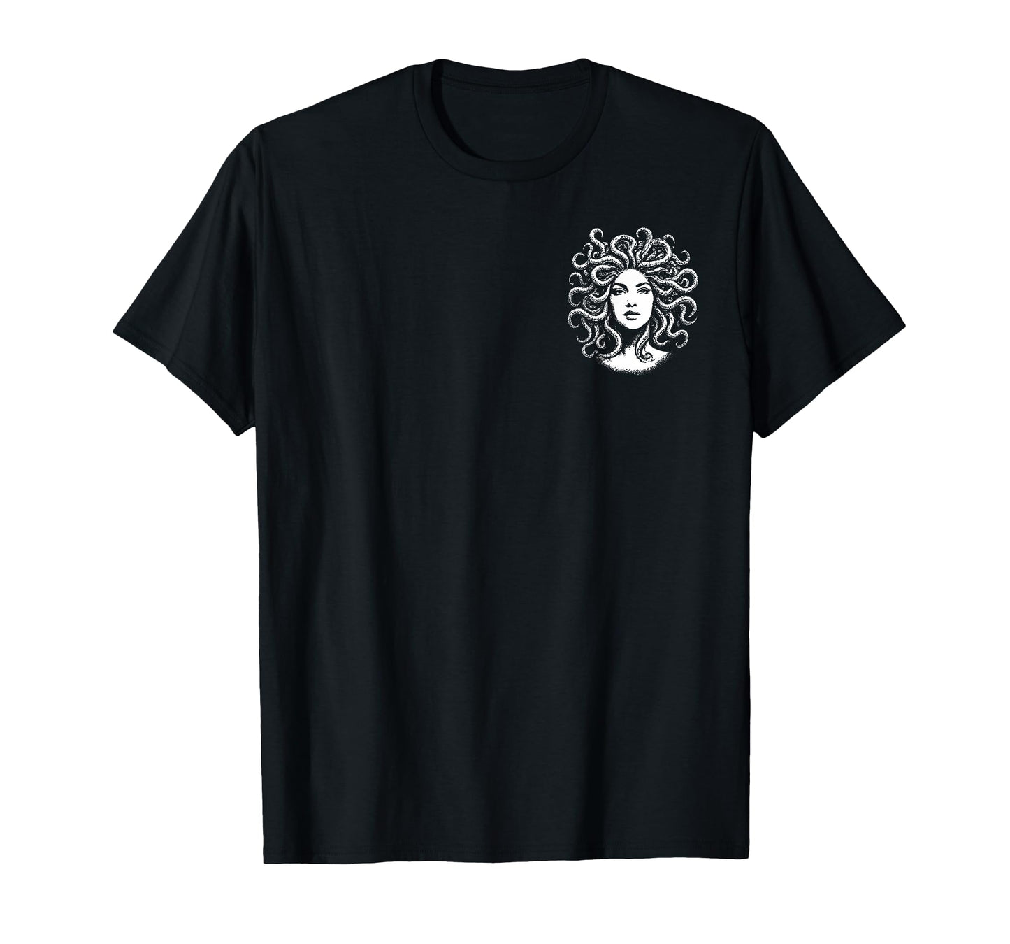 Medusa Making Men Hard Since 700 BC Funny Mythology 2 Sides T-Shirt