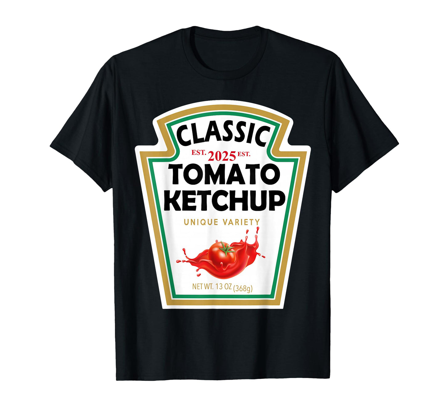 Red Ketchup DIY Halloween Costume Matching Group Ketchup T-Shirt