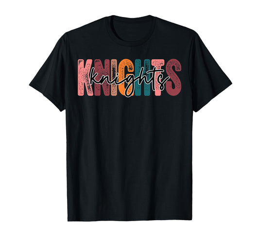 Knights School Sports Fan Team Spirit T-Shirt